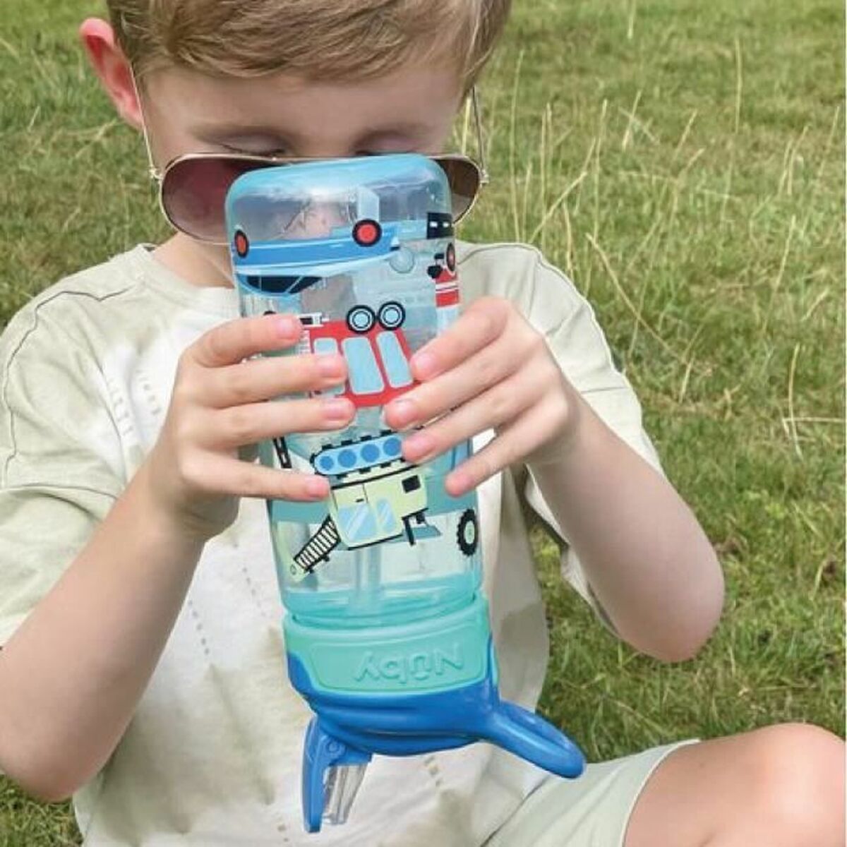 Bicchiere Di Apprendimento Nûby Azzurro 540 ml - Image 3