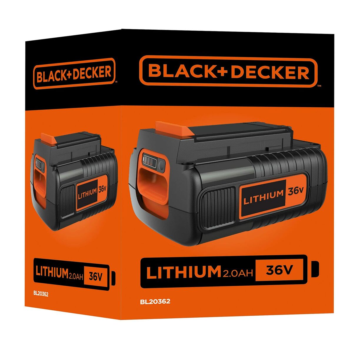 Batteria Ricaricabile Al Litio Black & Decker Bl20362-Xj 2 Ah 36 V - Image 3