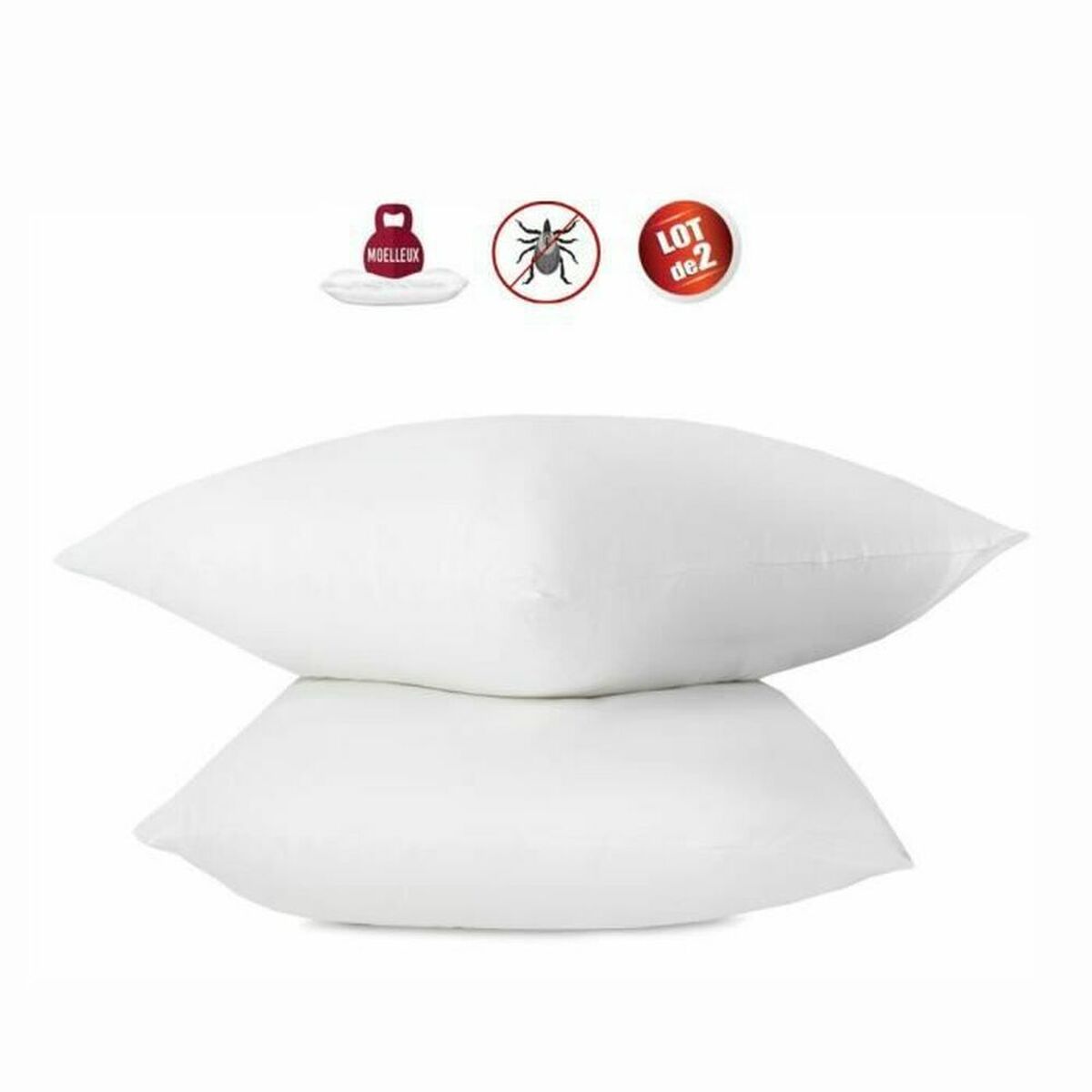 Set Di 2 Cuscini Abeil 60 X 60 Cm (2 Unità)