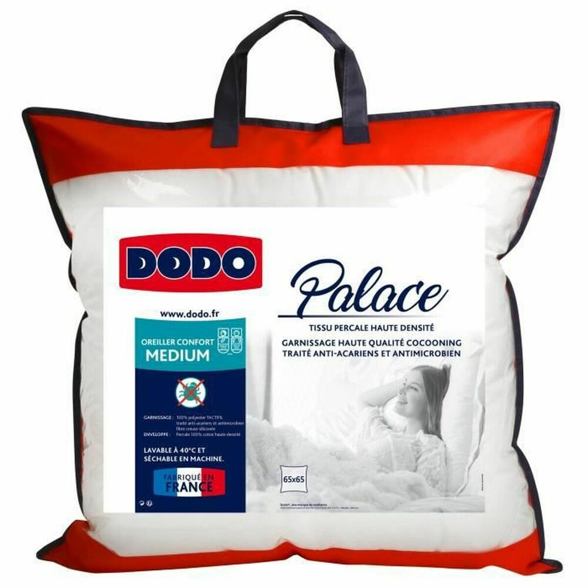Cuscino Dodo Palace 65 X 65 Cm Bianco