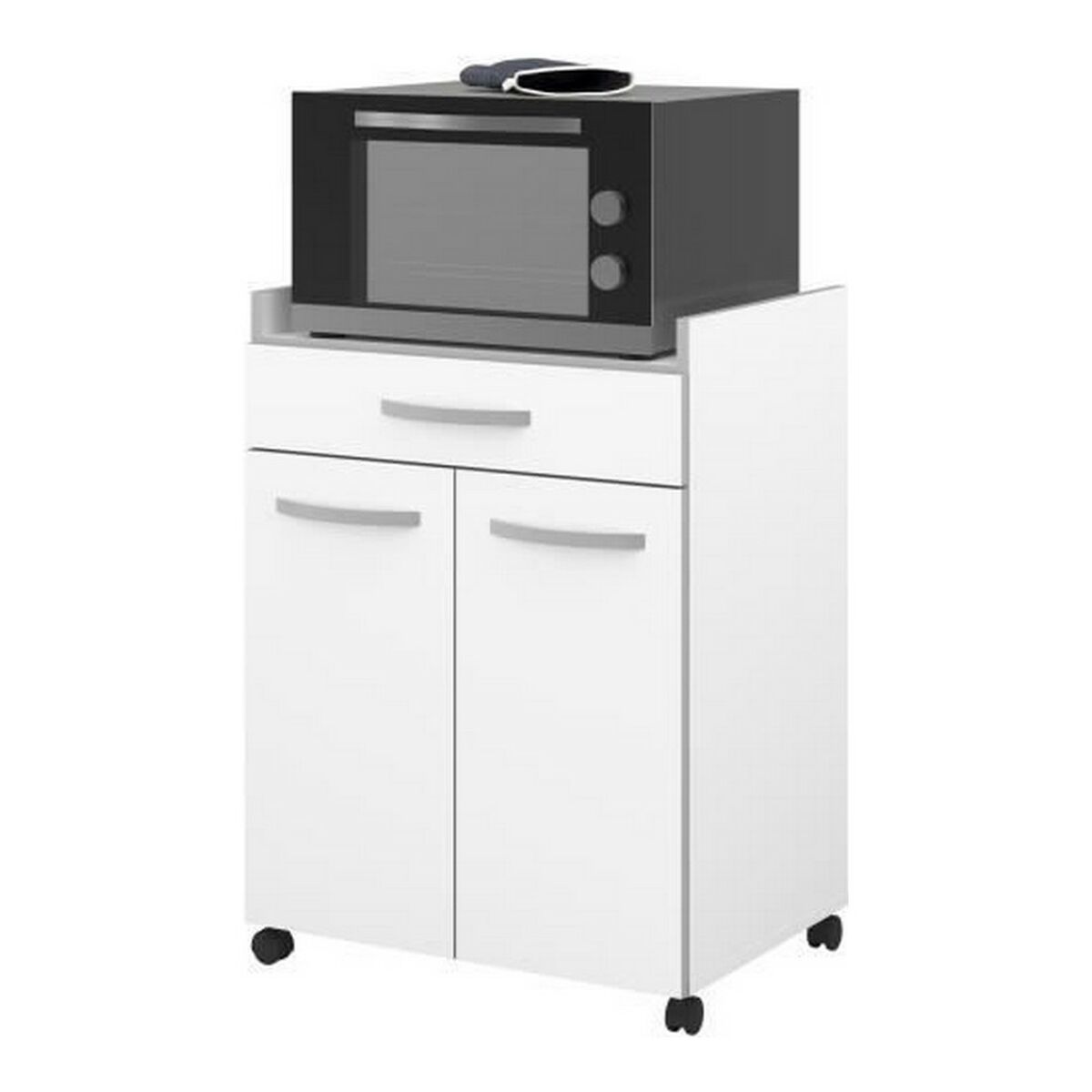 Carrello Da Cucina Ekipa Harmony Bianco 60 X 44,5 X 81 cm - Image 6