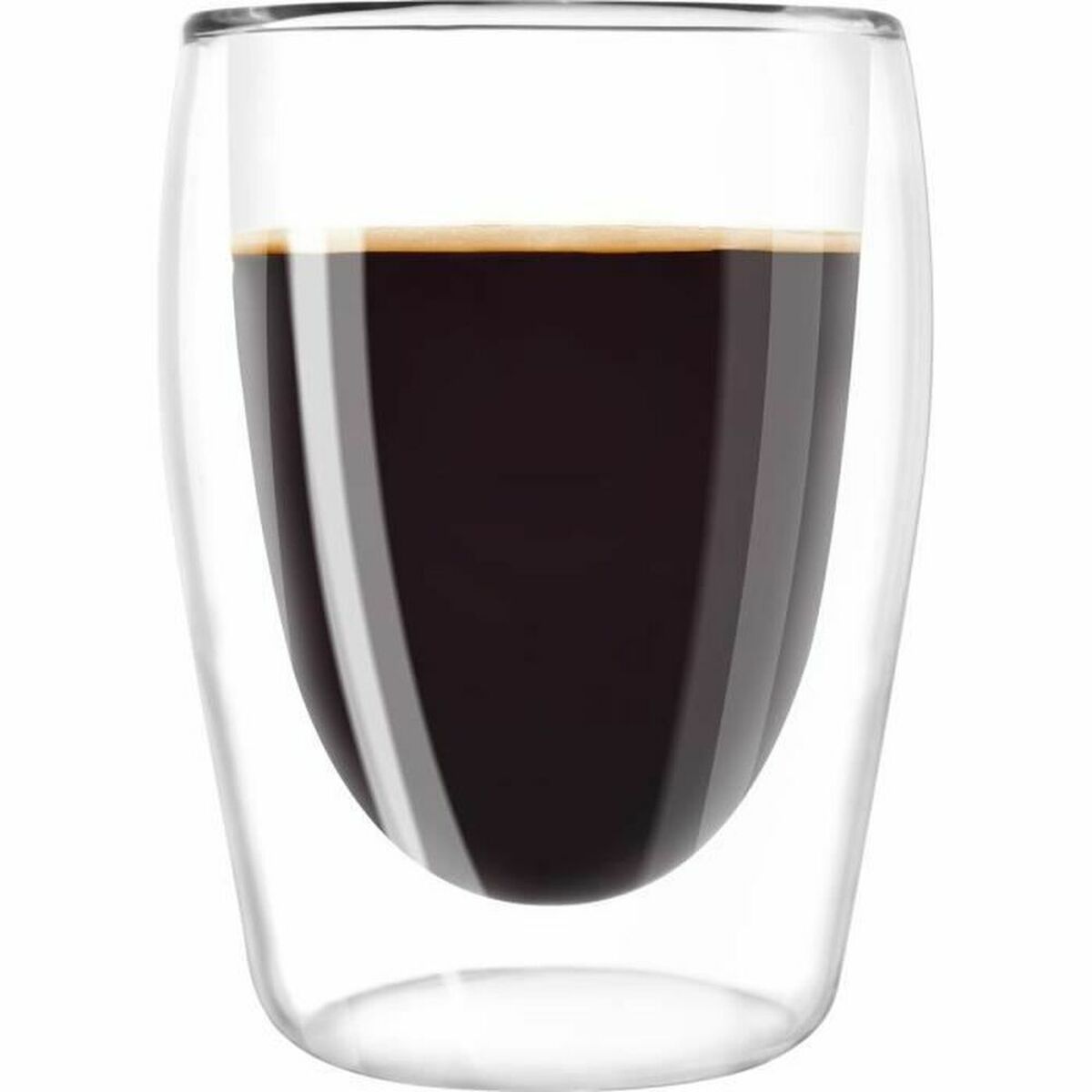 Bicchiere Melitta Vetro Borosilicato 200 Ml Trasparente Caffè (2 Unità)