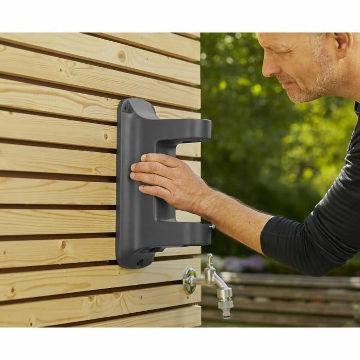 Avvolgitubo Gardena Rollup L Automatico Parete 30 M Ø 13 mm - Image 4