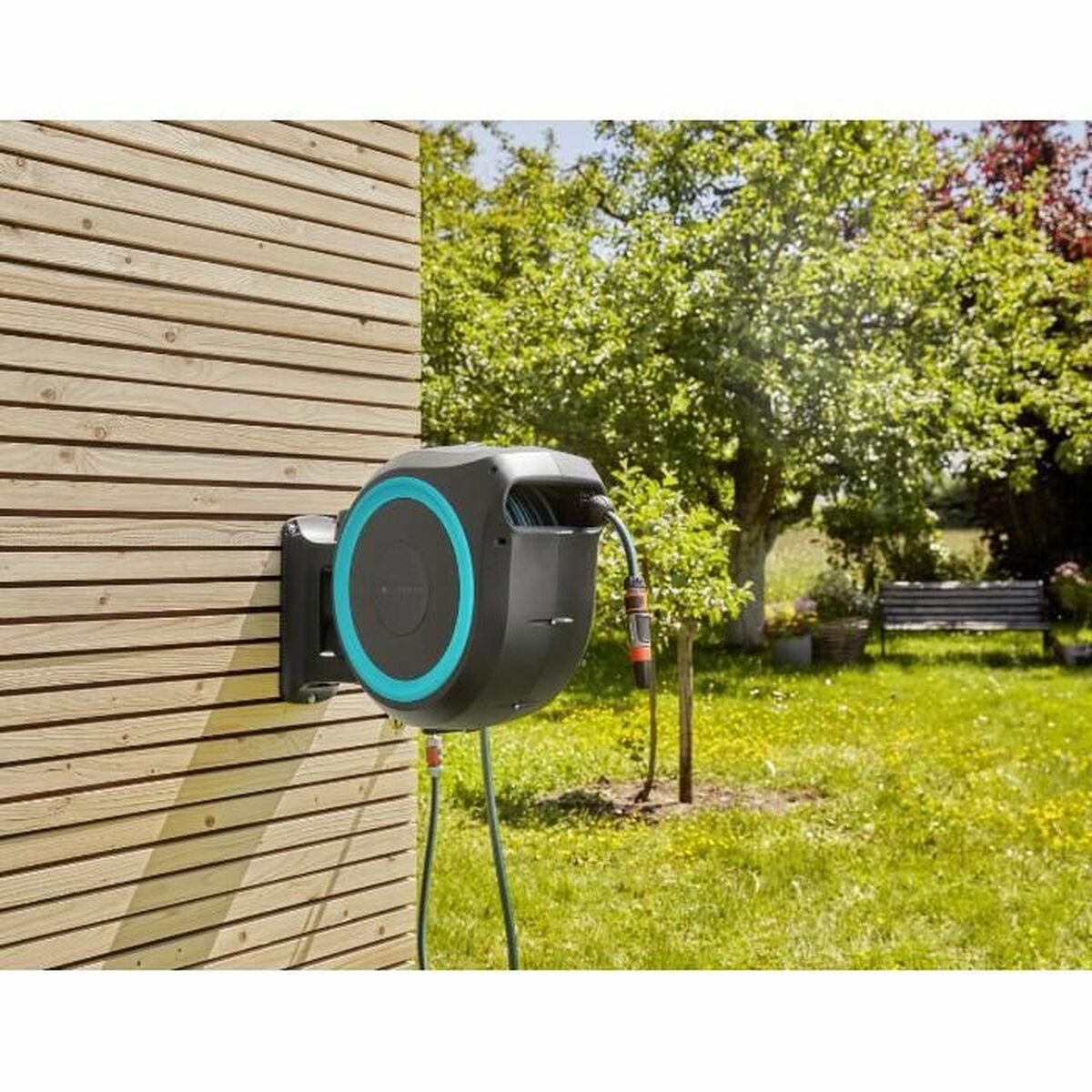 Avvolgitubo Gardena Rollup L Automatico Parete Ø 13 Mm 30 M - Image 3