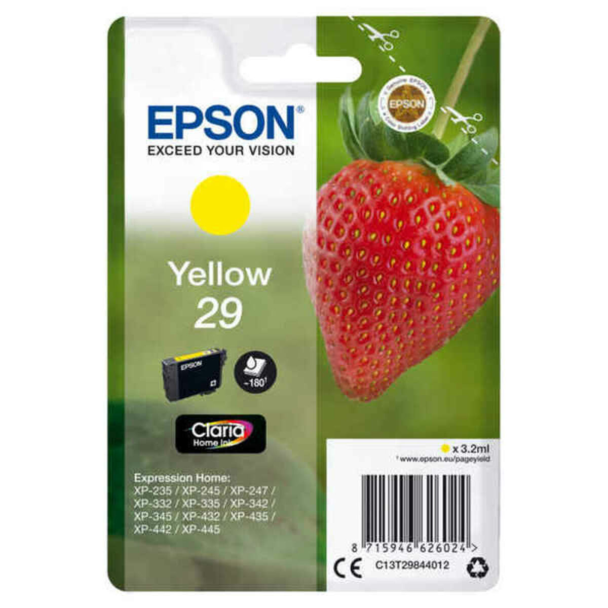Cartuccia Ad Inchiostro Originale Epson T2984 Giallo
