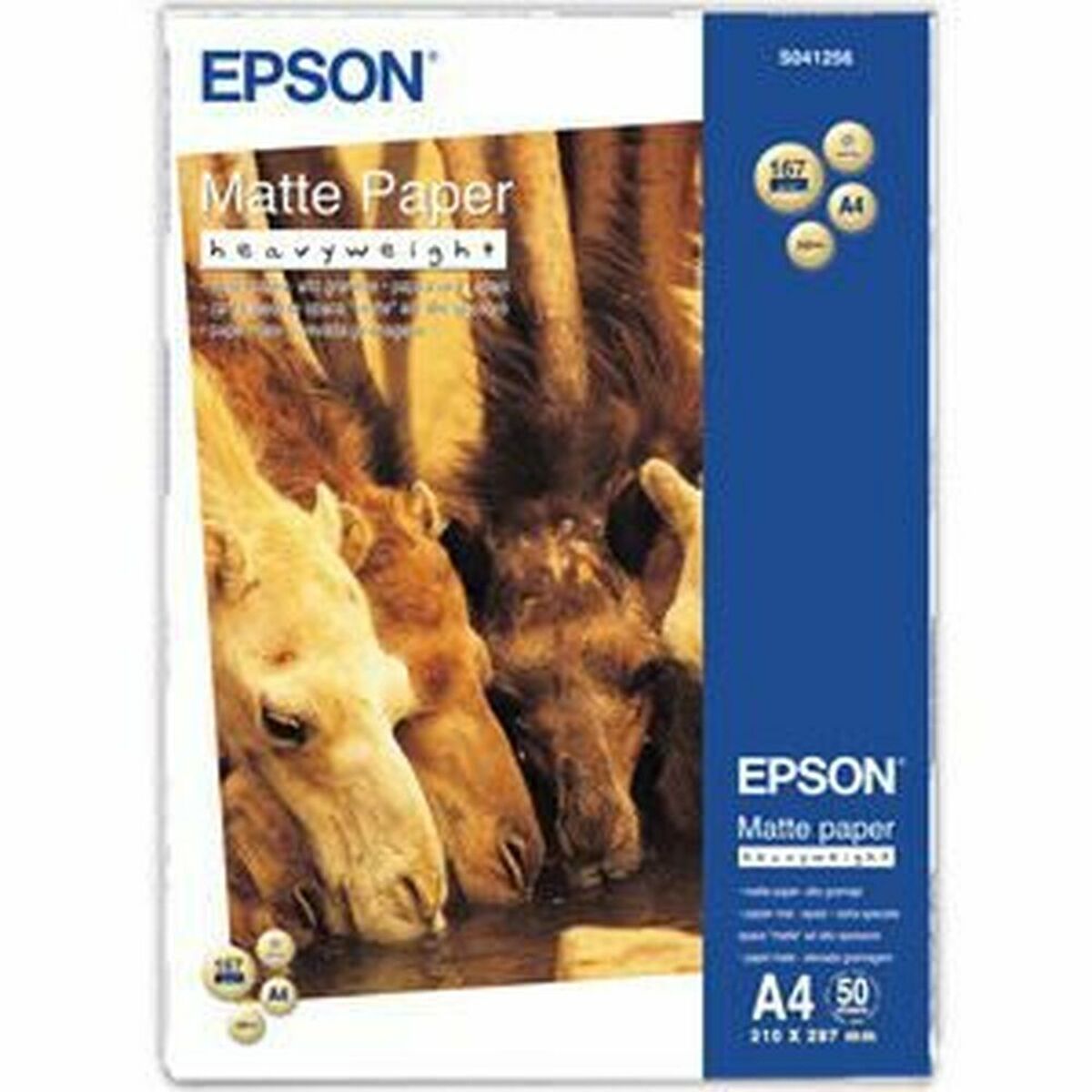 Nastro Laminato Per Etichettatrici Epson Bianco (50 Unità)