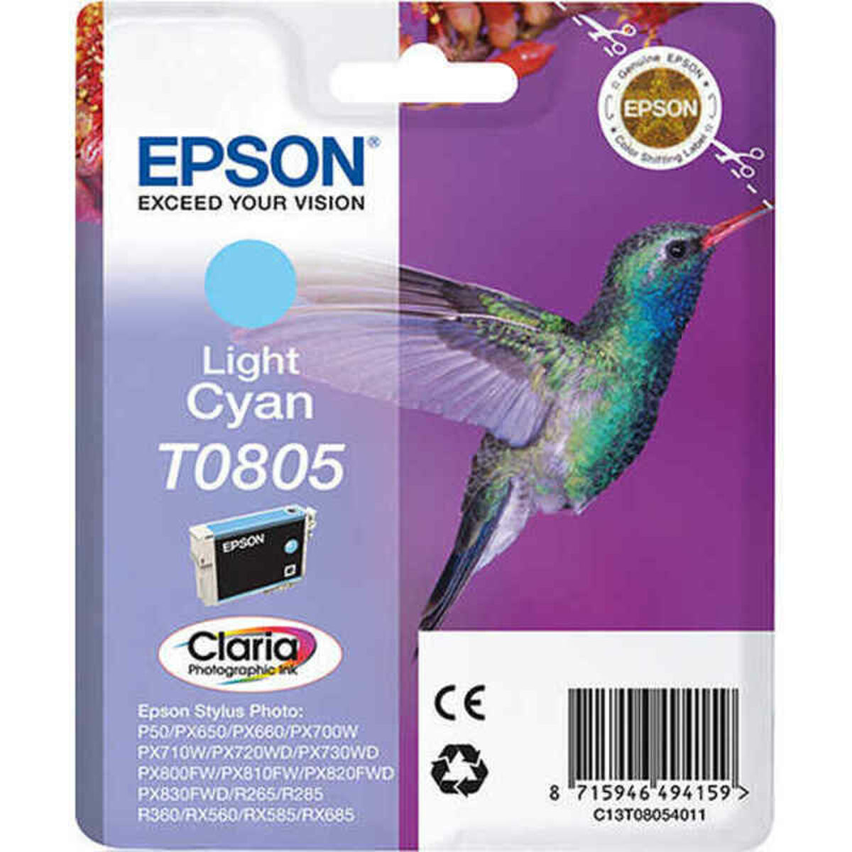Cartuccia Ad Inchiostro Originale Epson C13t26164010 Ciano