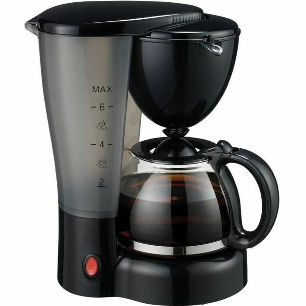 Caffettiera Americana Htc Equipement 220611 Nero 235 W 6 Tazze