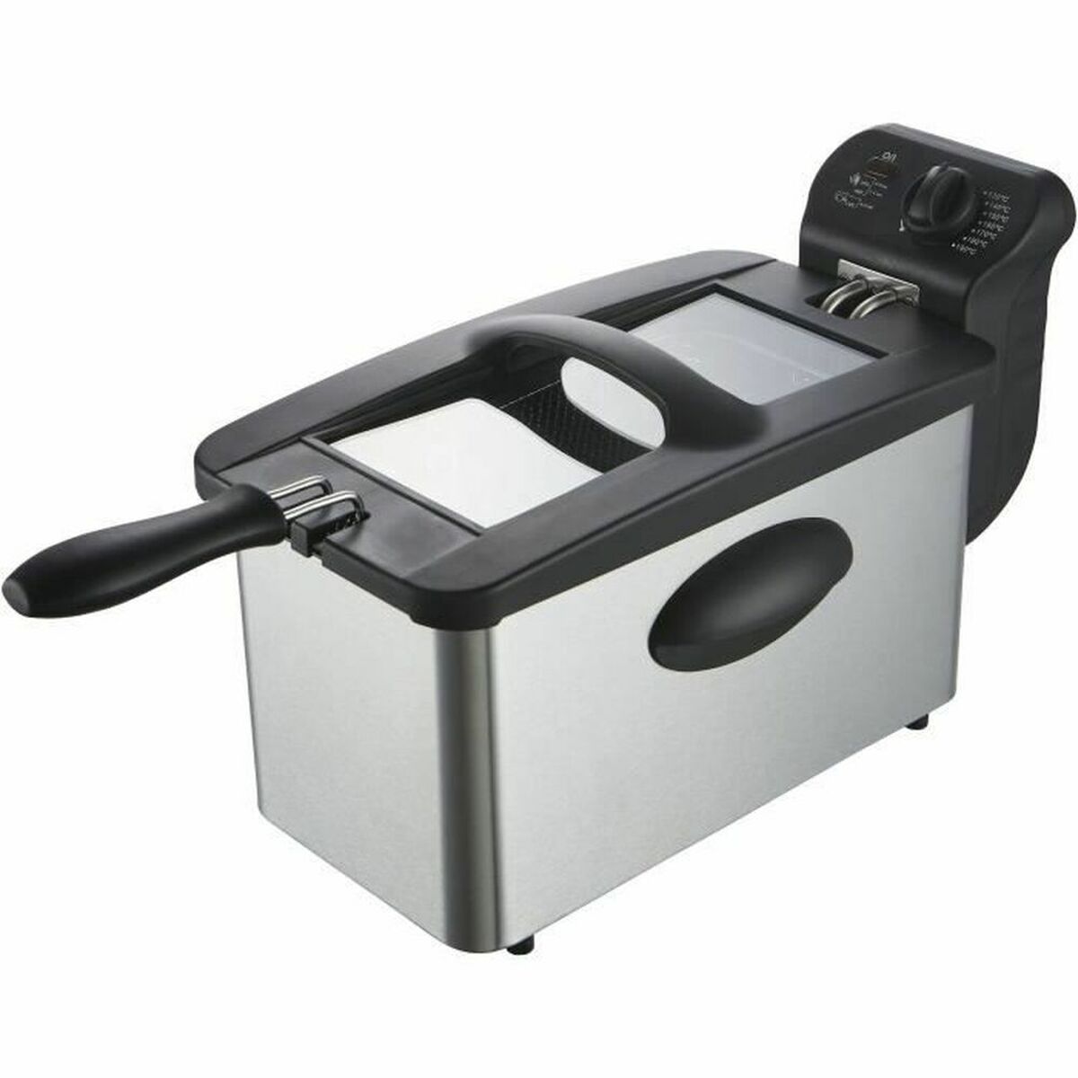 Friggitrice Ad Aria Continental Edison Grigio 2000 W 3 L