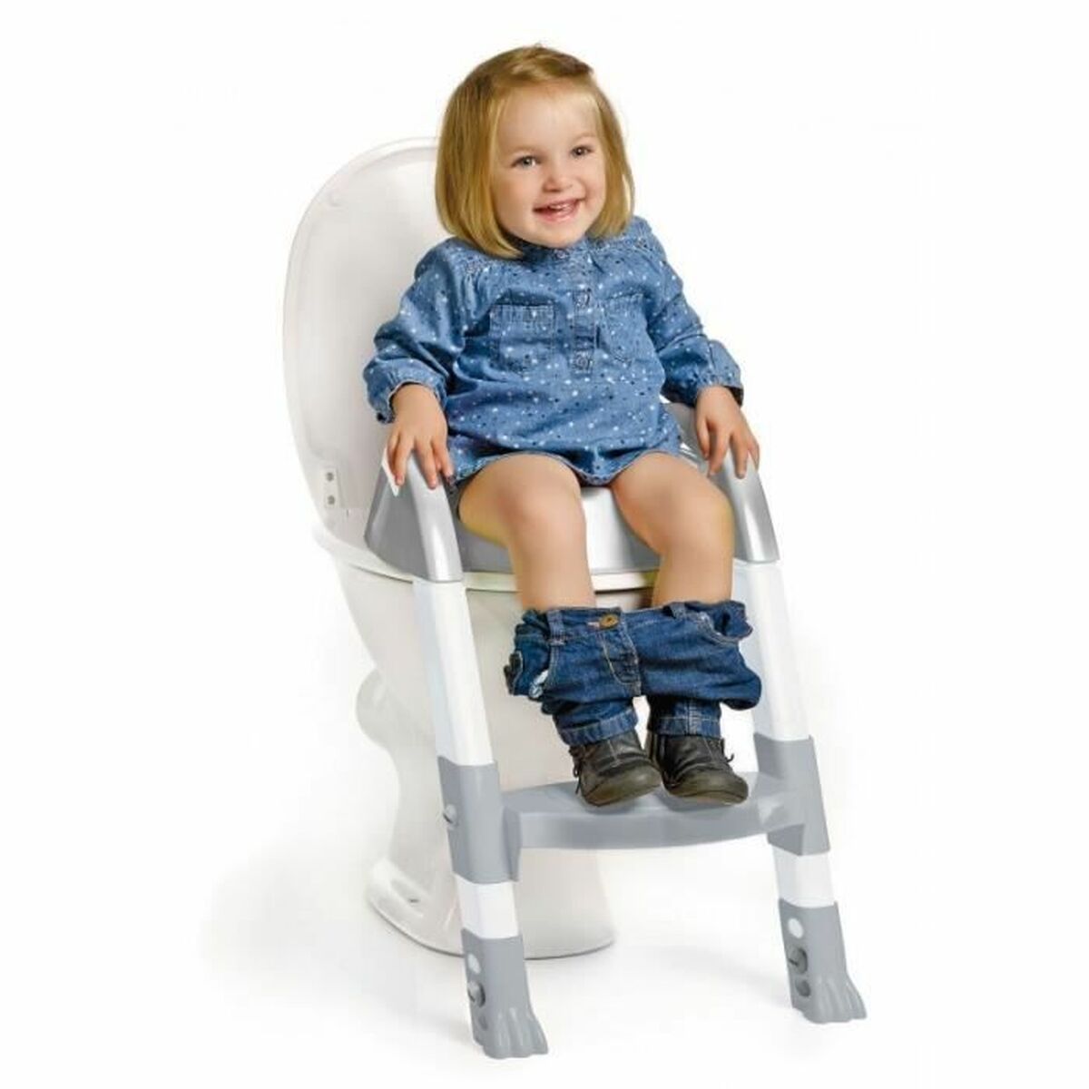 Riduttore Wc Per Bambini Thermobaby Kiddyloo © Grigio - Image 4