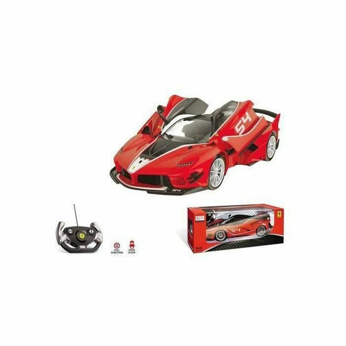 Macchinina Radiocomandata Mondo Ferrari Fxx K Evo Rosso 1:14