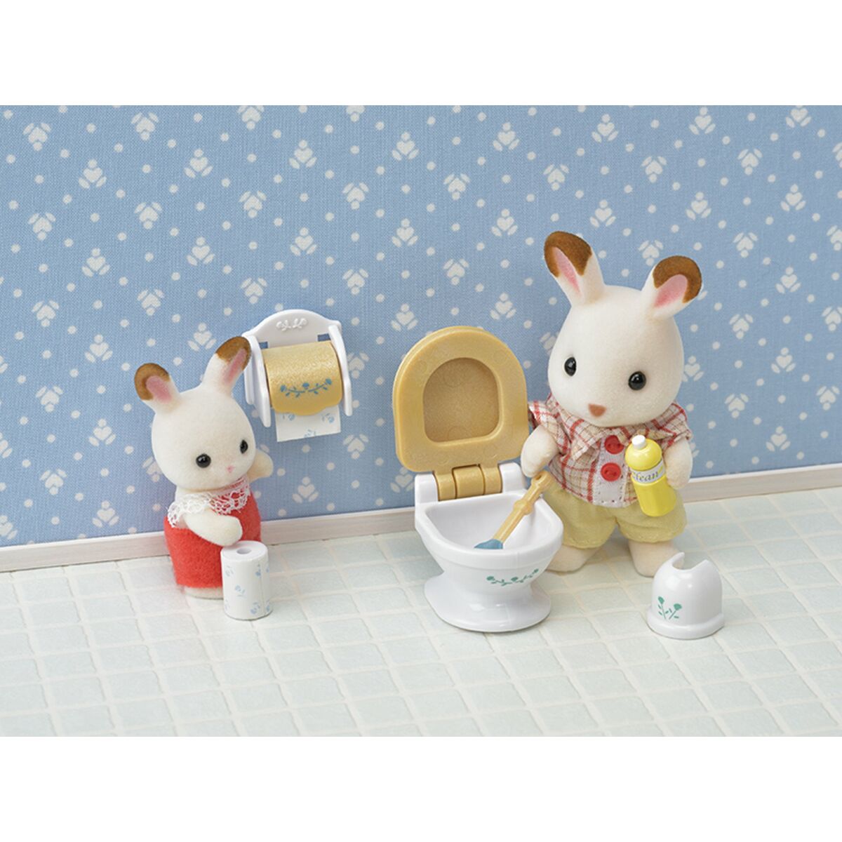 Accessori Per Casa Delle Bambole Sylvanian Families Bathroom - Image 3