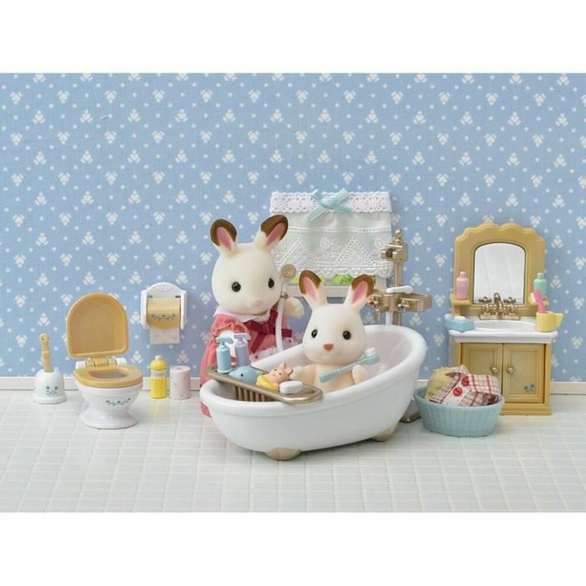 Accessori Per Casa Delle Bambole Sylvanian Families Bathroom - Image 5