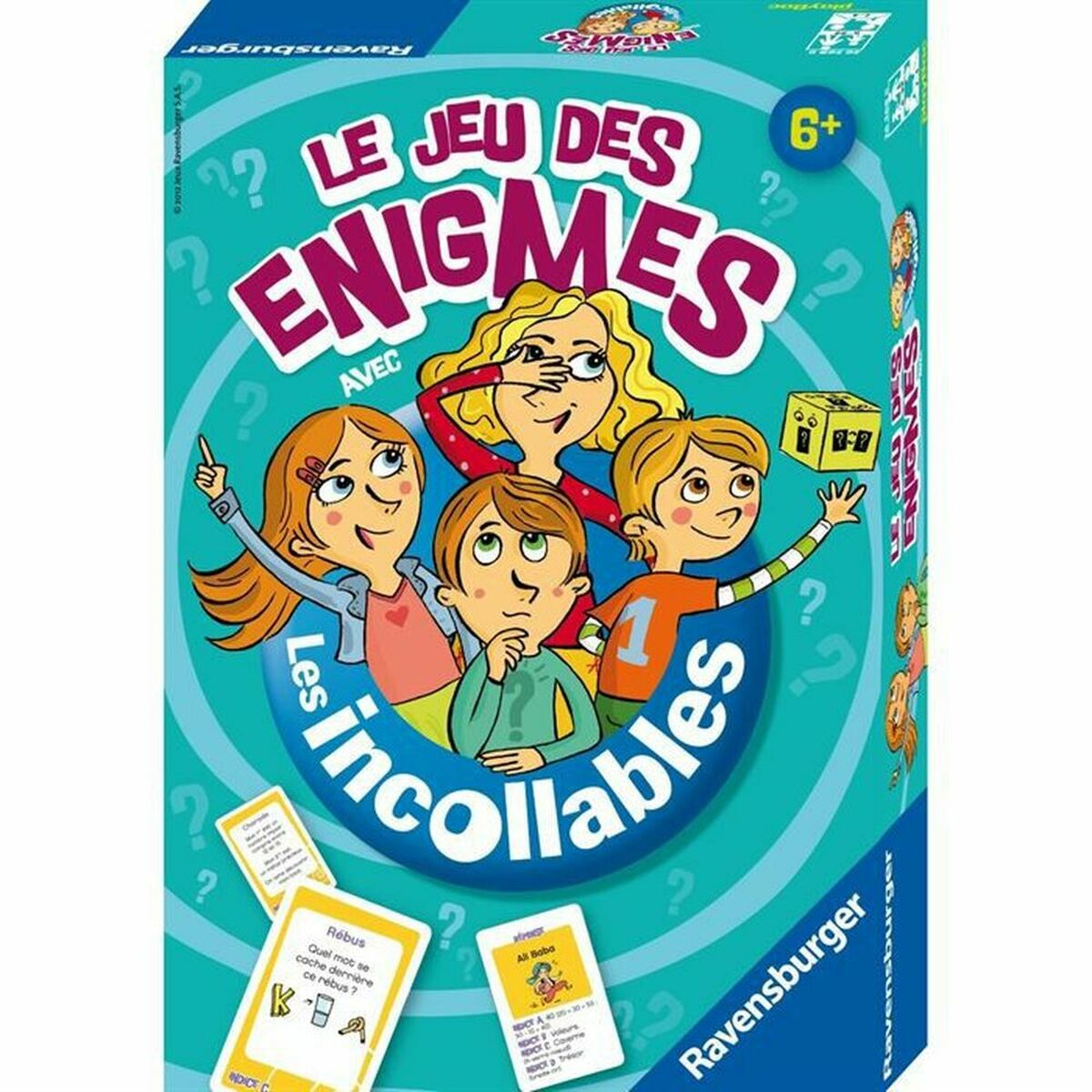 Gioco Da Tavolo Ravensburger The Game Of Riddles Of The Incollables (fr)