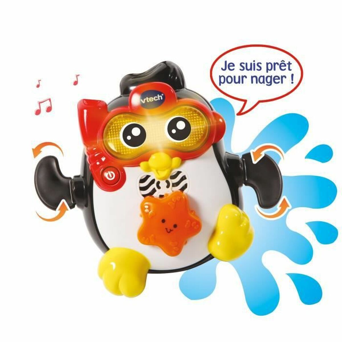 Giocattoli Da Bagno Vtech Baby Gédéon, Swimming Champion - Image 6