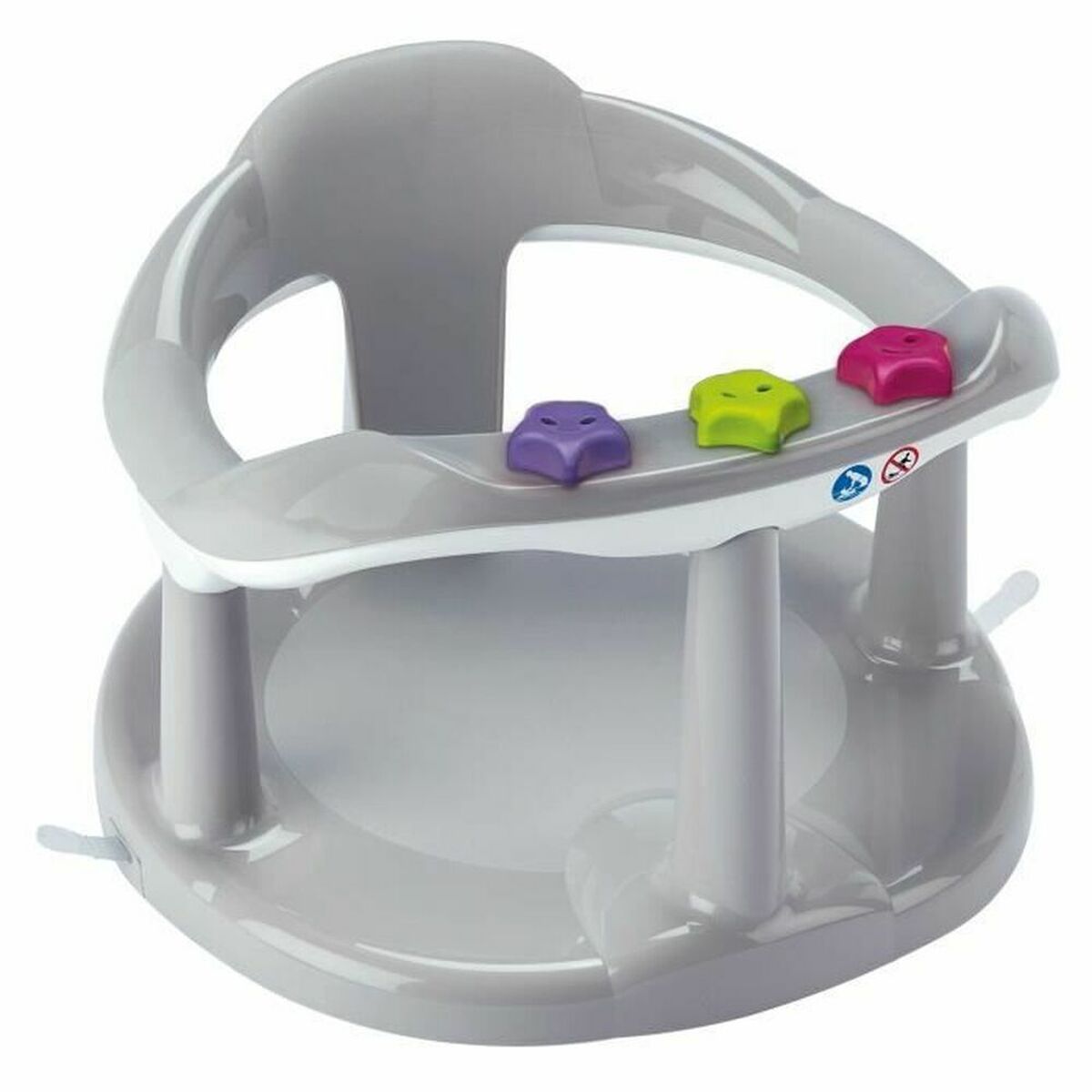 Seggiolino Per Neonati Thermobaby Bath Ring Aquababy Grigio