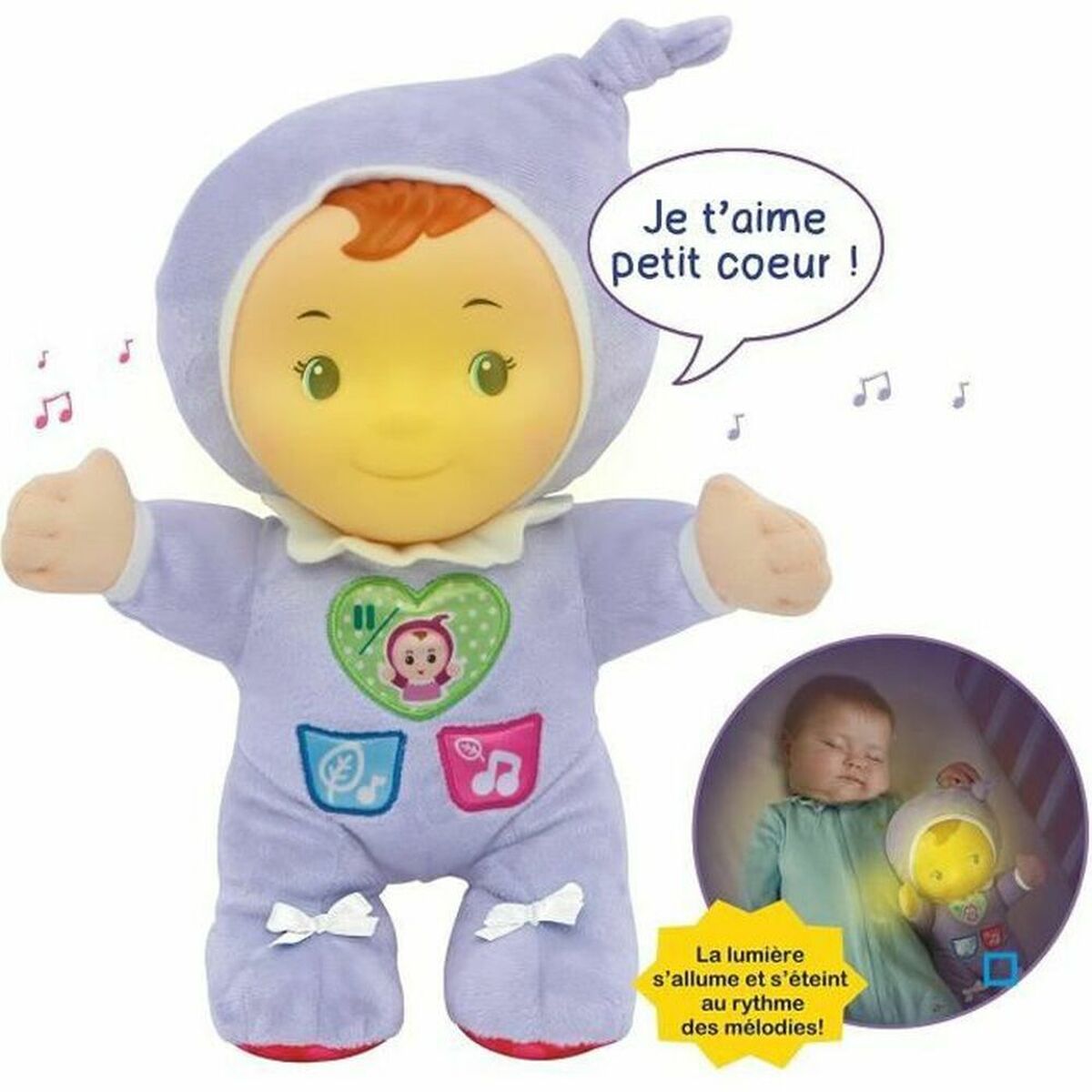 Luce Antibuio Vtech Baby Louison, Mon Lumi Poupon