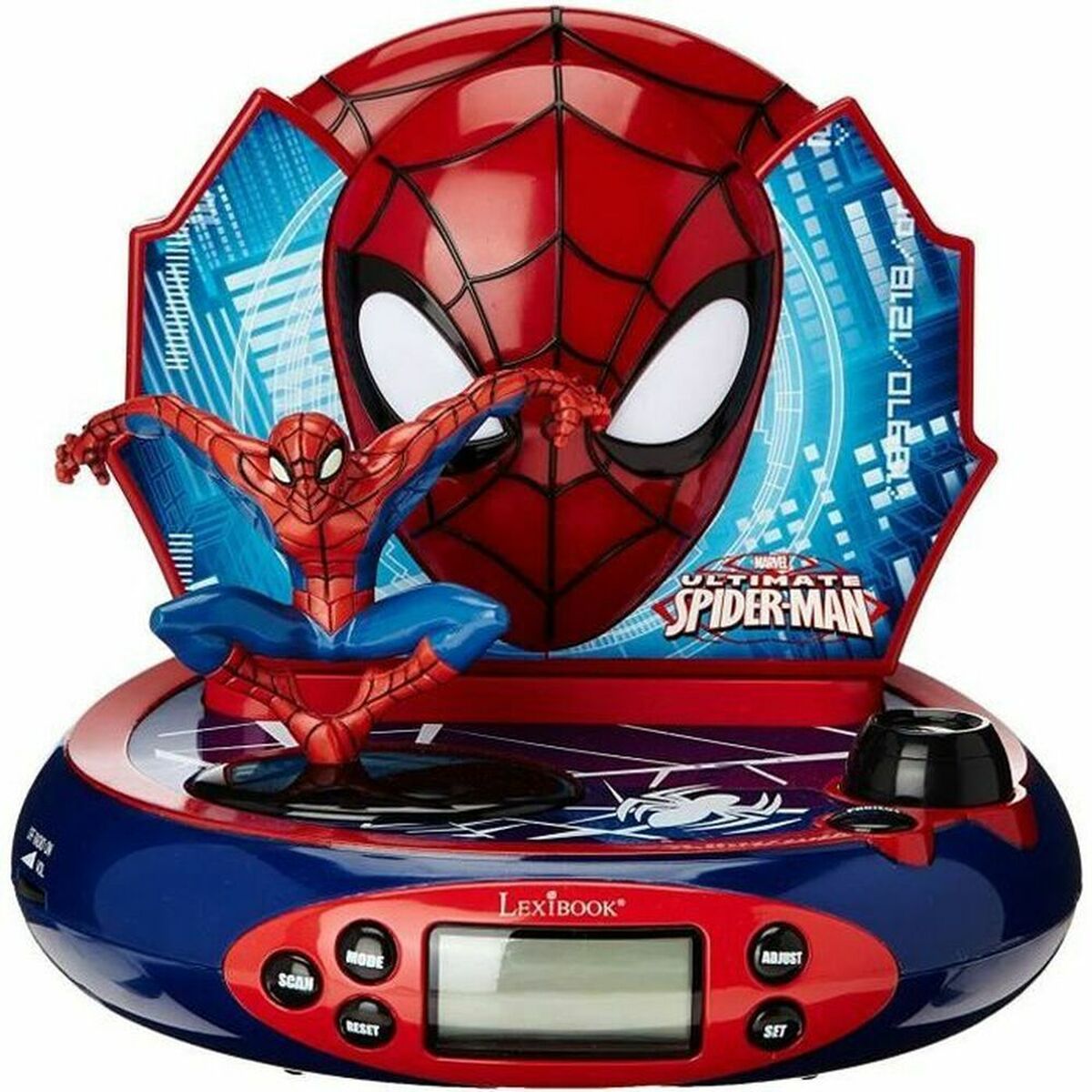 Orologio Sveglia Lexibook SpideR-Man Proiettore