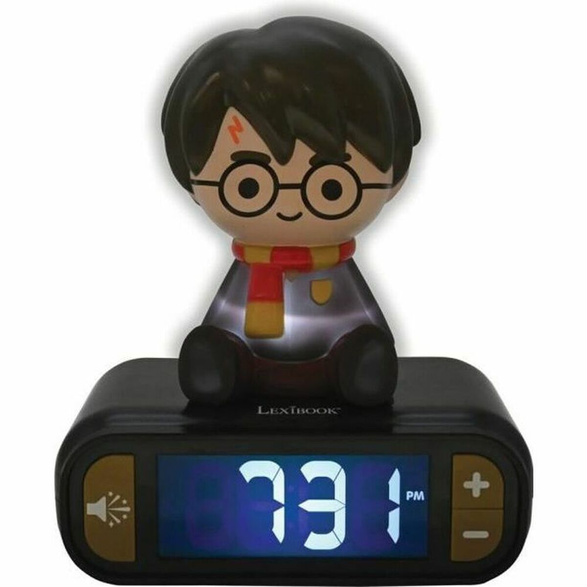 Orologio Sveglia Lexibook Harry Potter 3d Con Suono