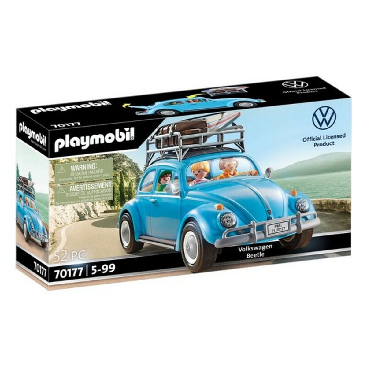 Playset Volkswagen Beetle Playmobil 70177 52 Pezzi 4 Unità