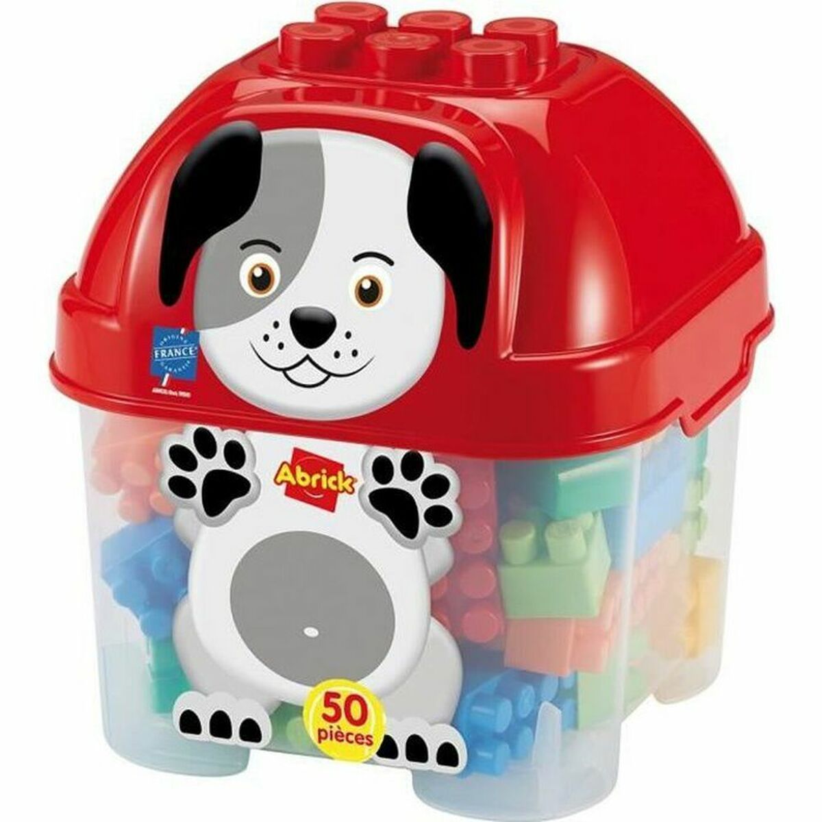 Playset Ecoiffier Dog Barrel 50 Pezzi