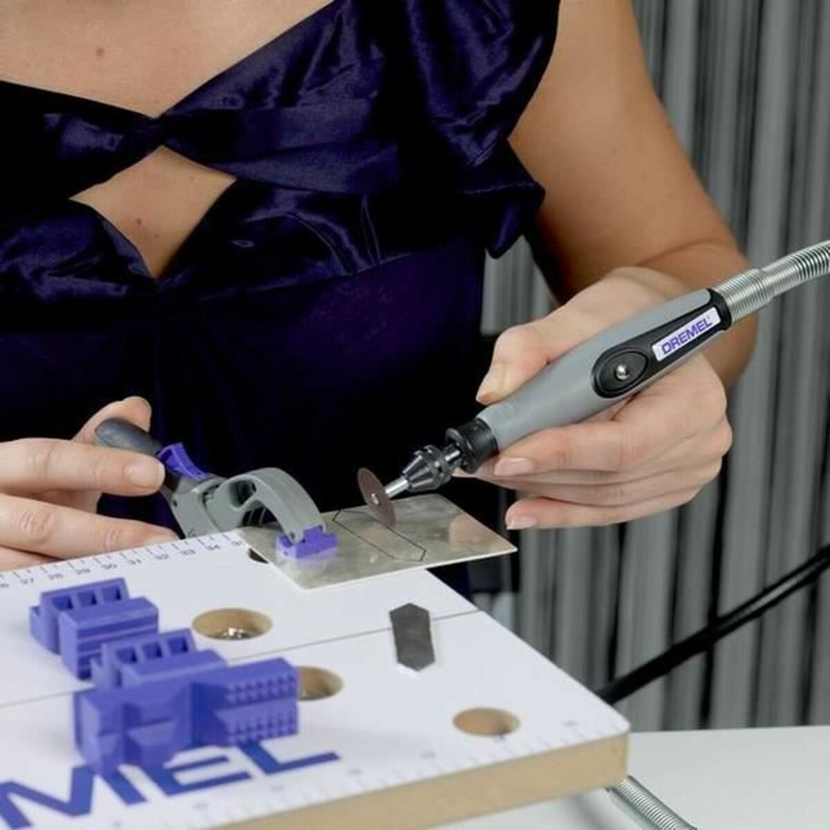 Accessorio Per Multiutensile Dremel 225 Albero Flessibile Grigio 220 V - Image 3