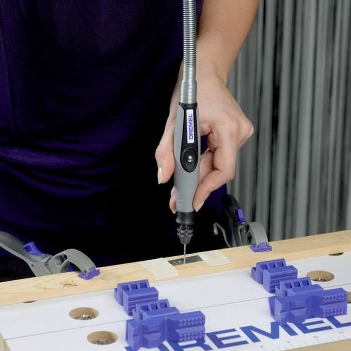 Accessorio Per Multiutensile Dremel 225 Albero Flessibile Grigio 220 V - Image 4