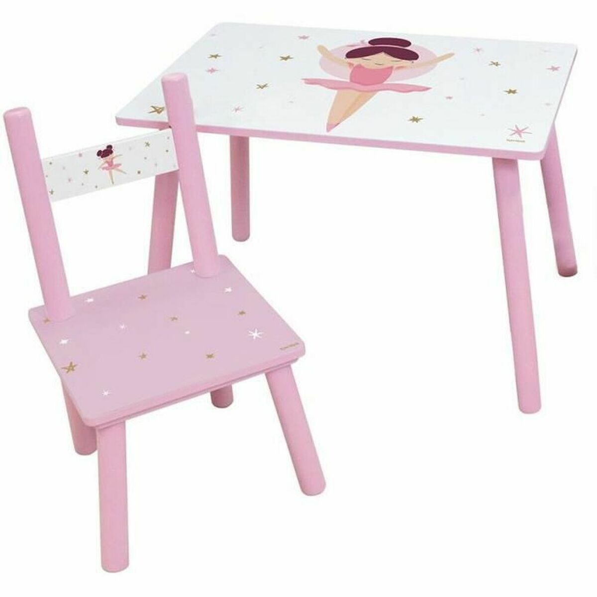 Set Di Tavolo E Sedie Per Bambini Fun House Dancer Ballerina Per Bambini