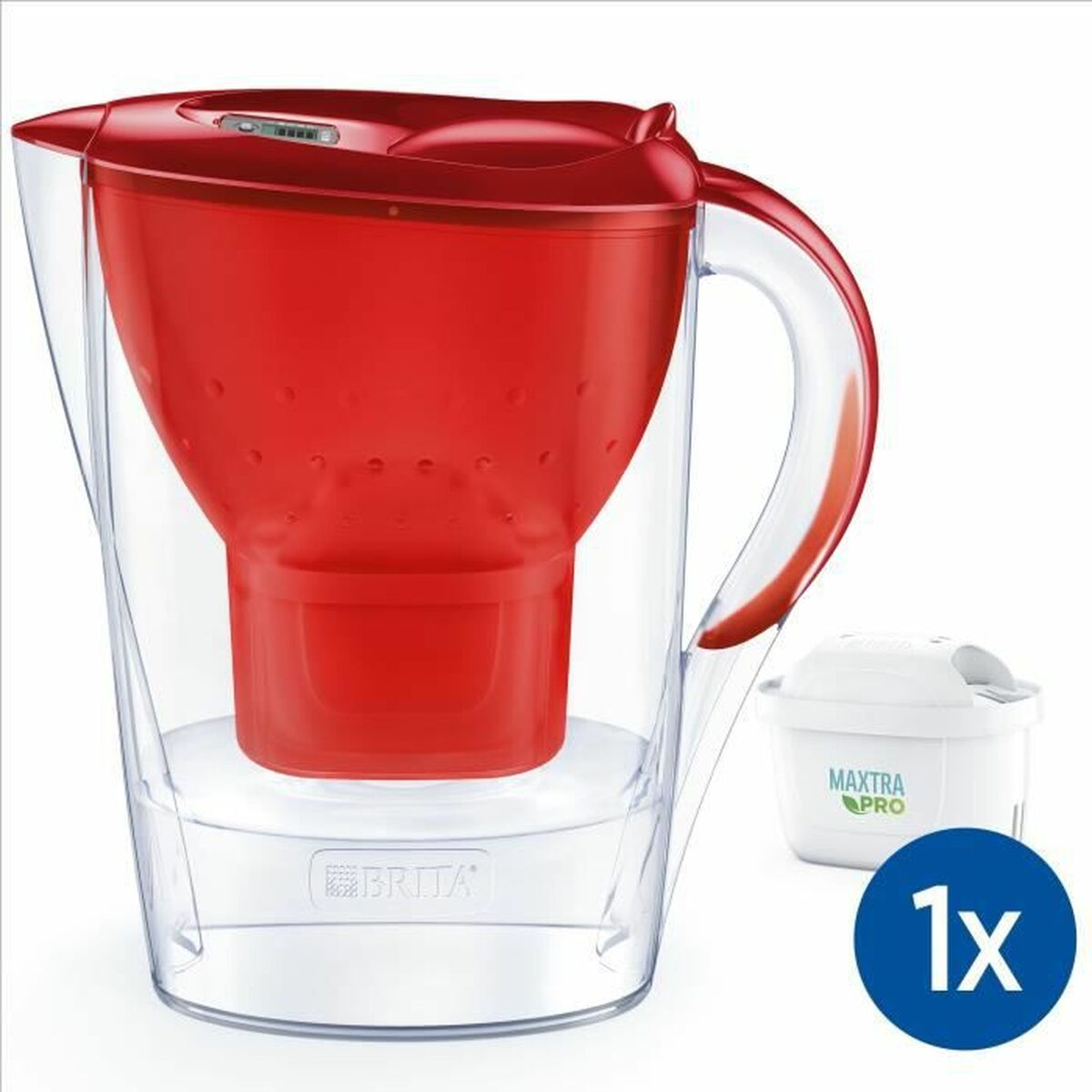 Brocca Filtrante Brita Marella Rosso 2,4 L