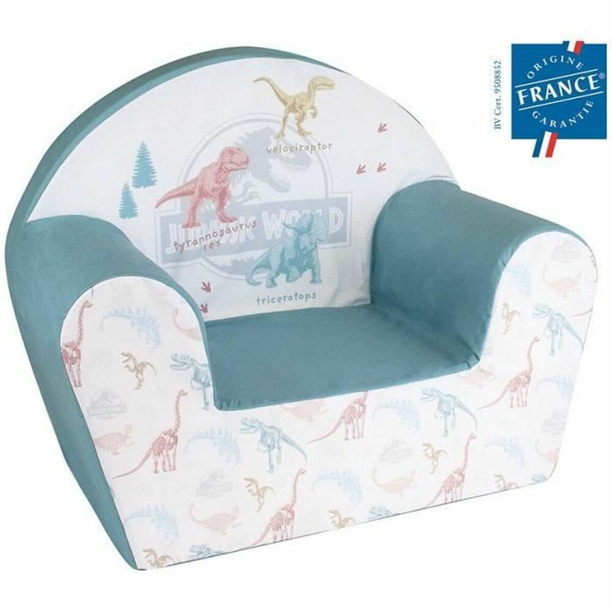 Poltrona Per Bambini Fun House Jurassic World 52 X 33 X 42 cm