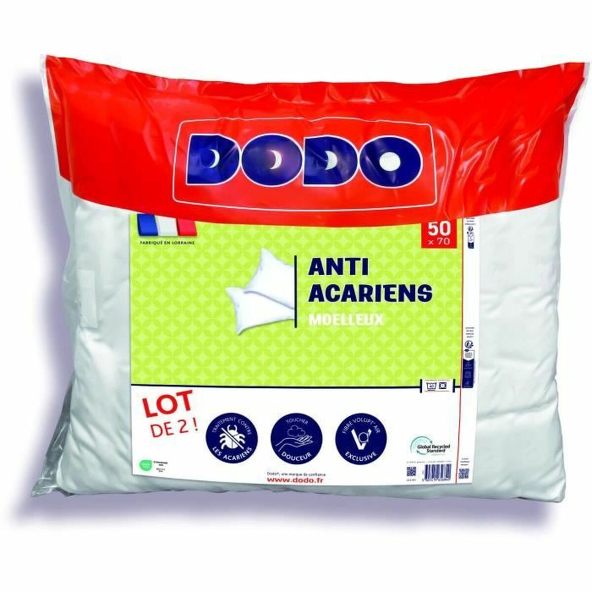 Set Di 2 Cuscini Dodo 50 X 70 cm