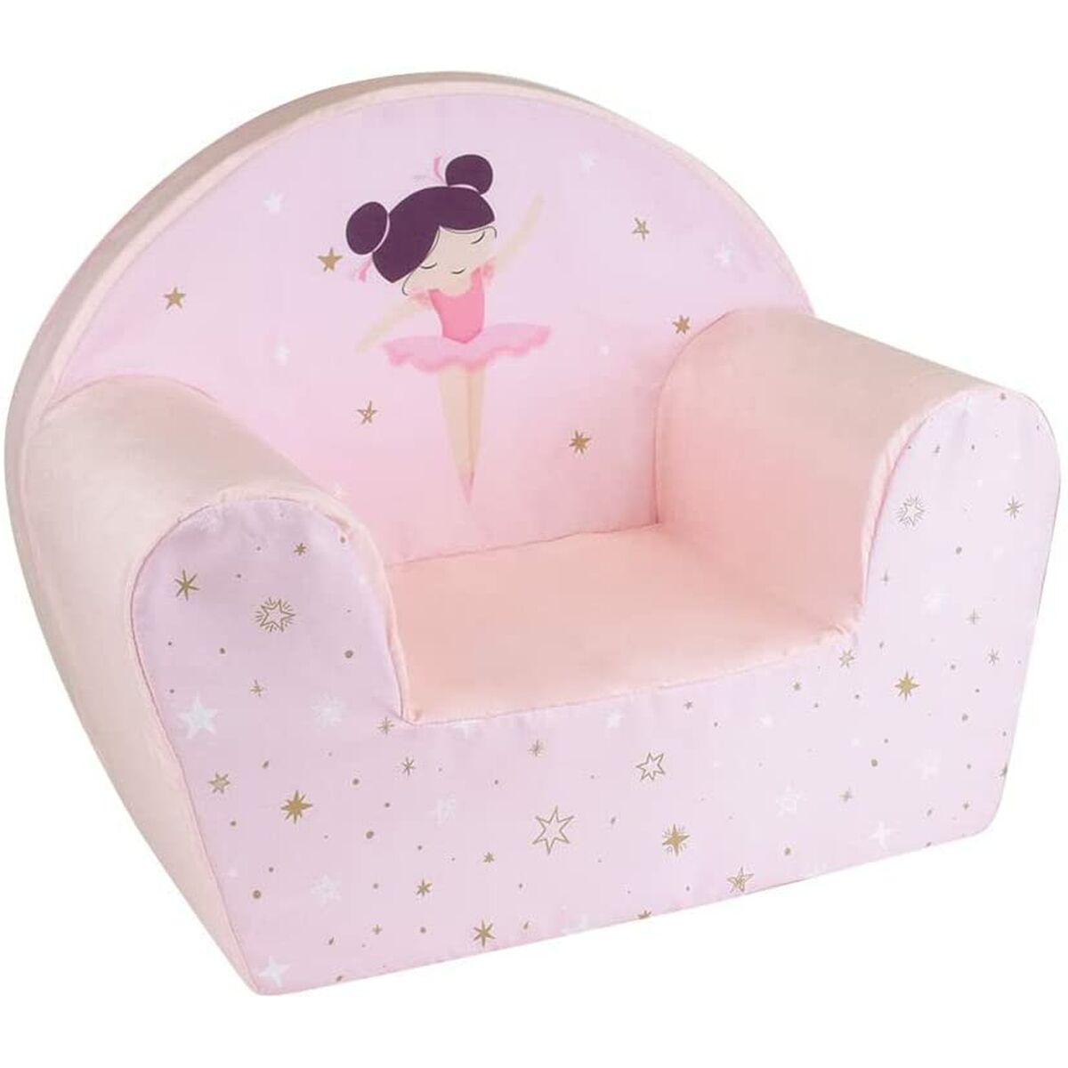 Poltrona Per Bambini Fun House Dancer Ballerina Club Rosa 52 X 33 X 42 cm