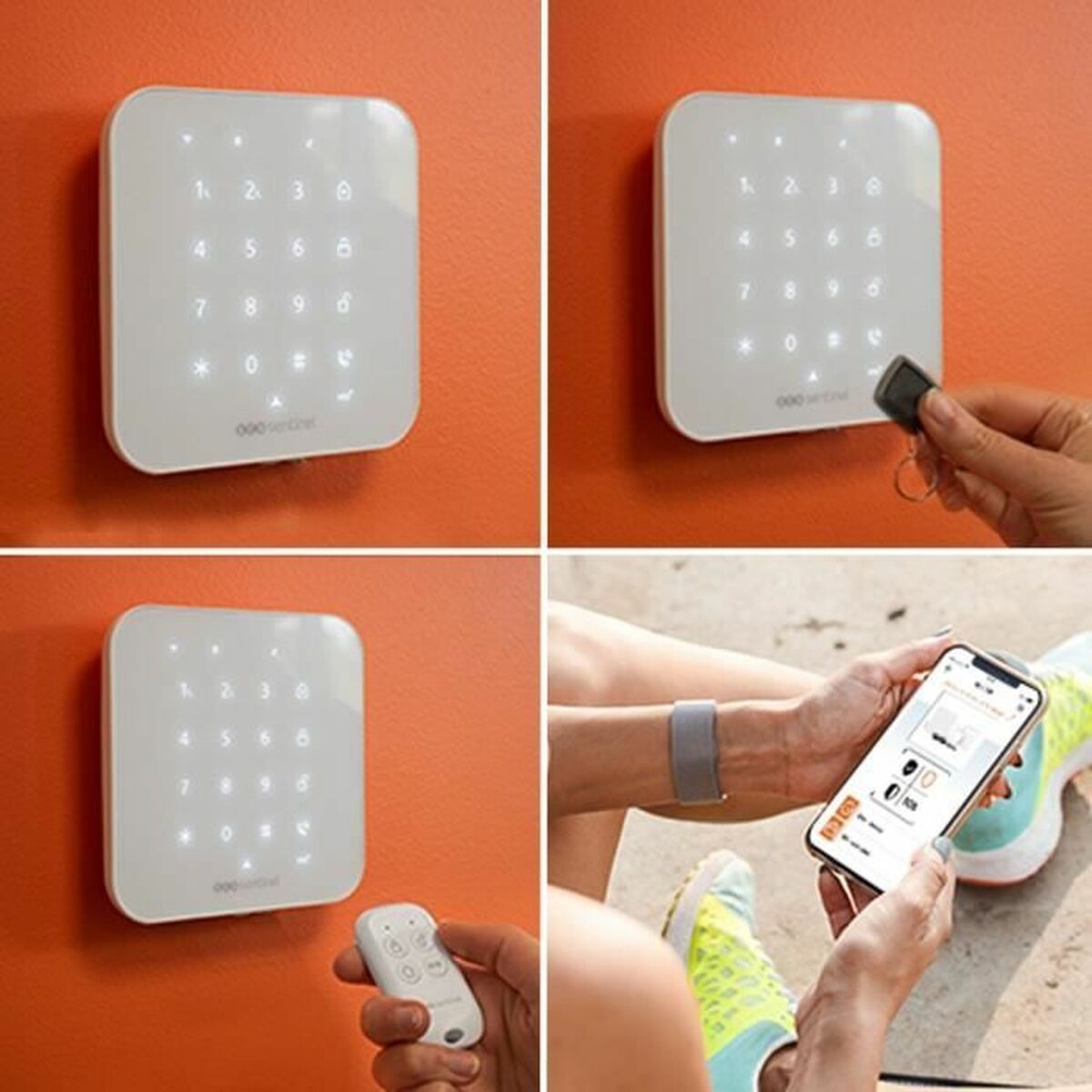 Sistema Di Allarme Scs Sentinel Kitalarm WI-Fi 4g 8 Pezzi - Image 4