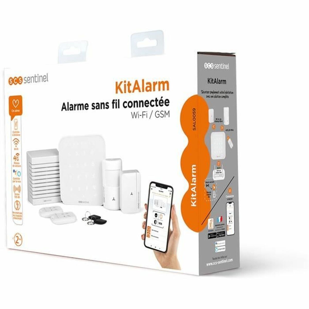 Sistema Di Allarme Scs Sentinel Kitalarm WI-Fi 4g 8 Pezzi - Image 6