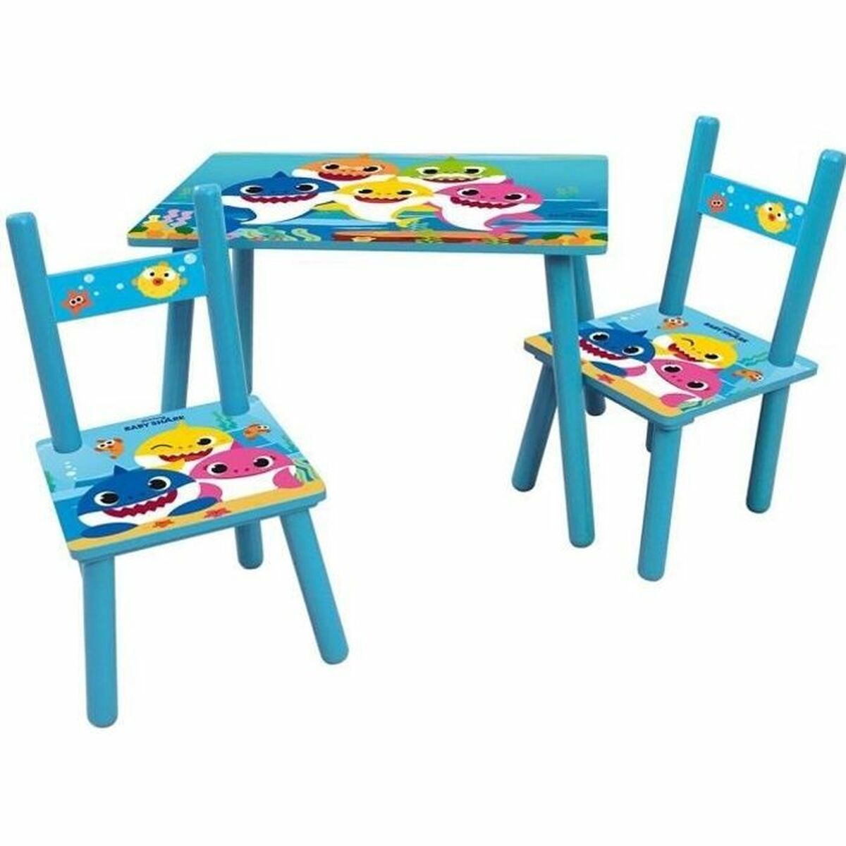 Set Di Tavolo E Sedie Per Bambini Fun House Baby Shark