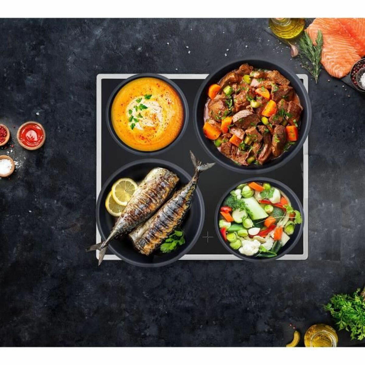 Batteria Da Cucina Arthur Martin Am1502 15 Pezzi - Image 4