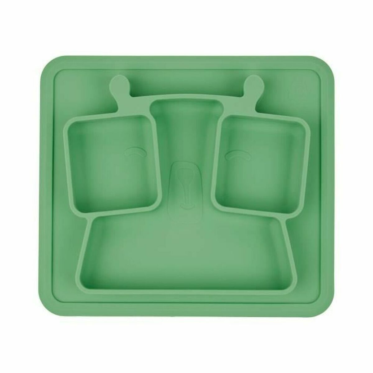 Piatto Badabulle B005215 Silicone Per Bambini