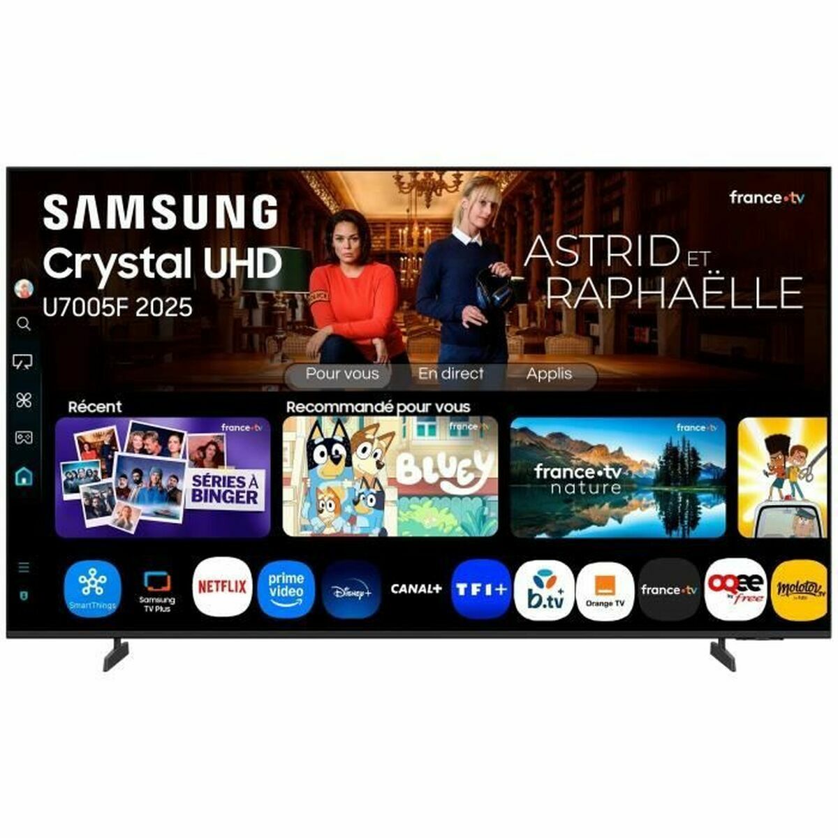 Smart Tv Samsung Tu43u7005fkx 43 43" 4k Ultra Hd Led Hdr