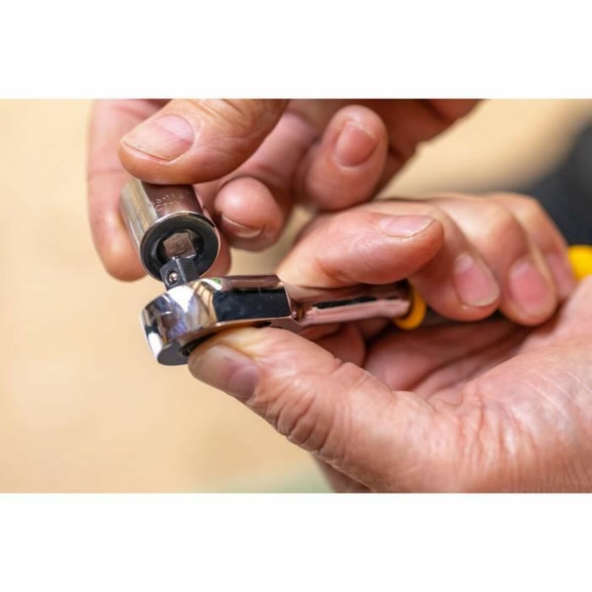 Chiave A Cricchetto Stanley 72 Det Stmt82666-0 1/4" Metallo 11 Pezzi - Image 3