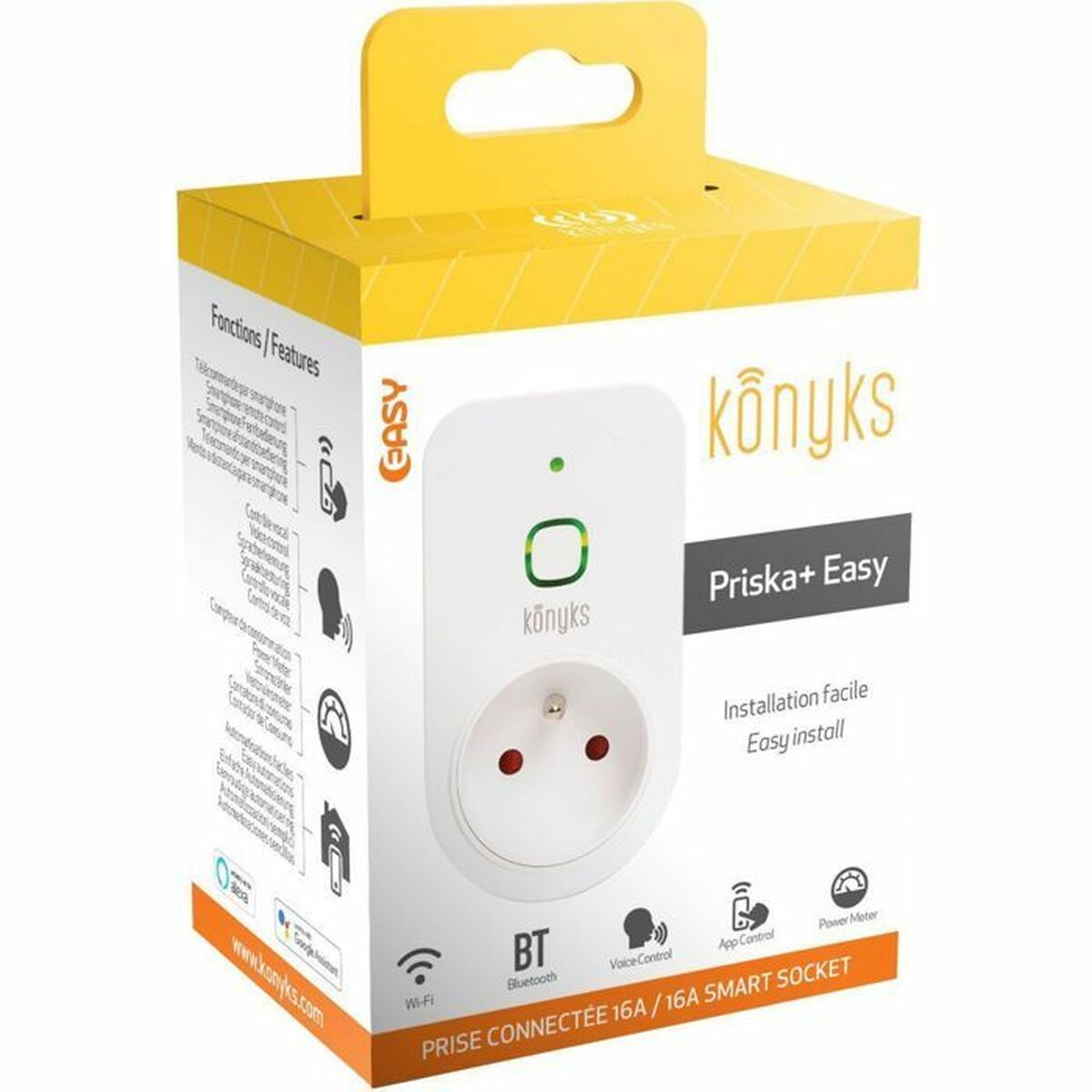 Presa Intelligente Konyks Priska+ Easy WI-Fi 16 A