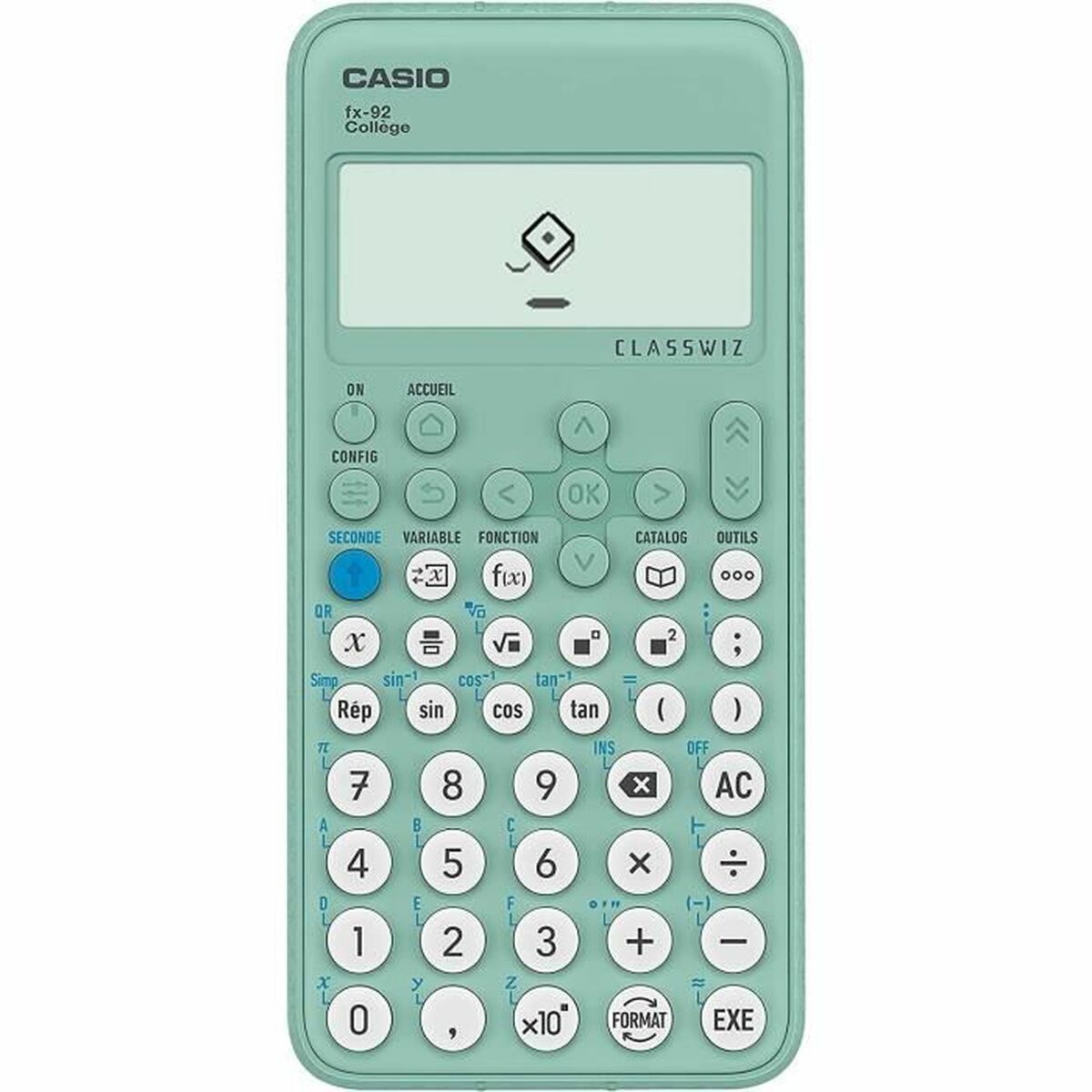 Calcolatrice Scientifica Casio College Fx -92+ Verde