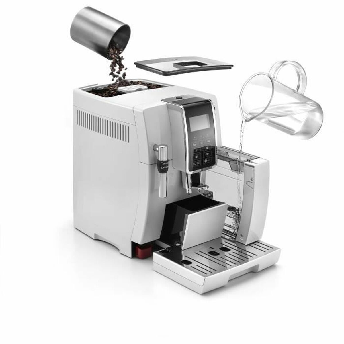 Caffettiera Superautomatica Delonghi 0132220020 1450 W Bianco 1450 W 15 Bar - Image 3
