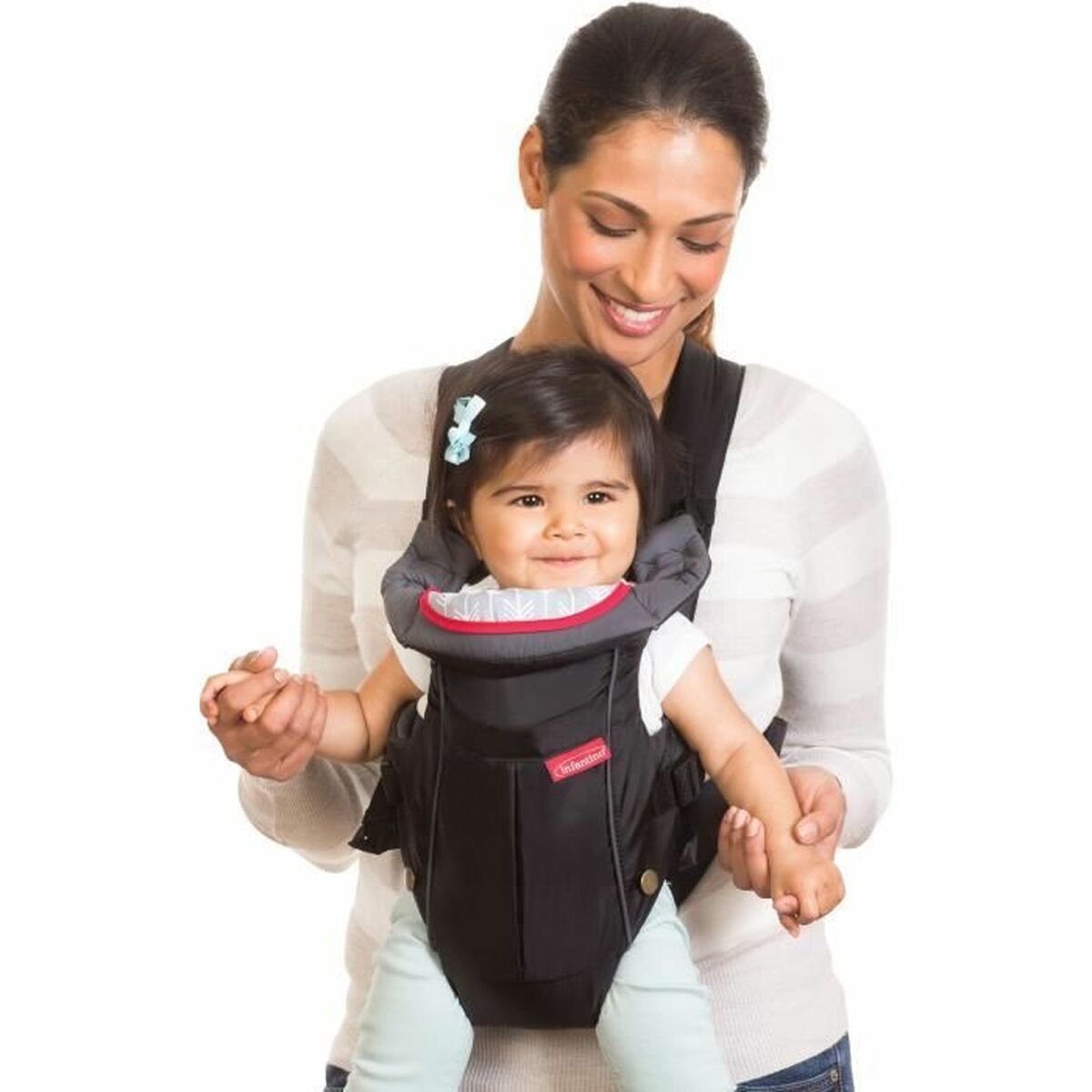 Zaino Porta Bambino Infantino Classic Carrier Nero + 0 Mesi - Image 5
