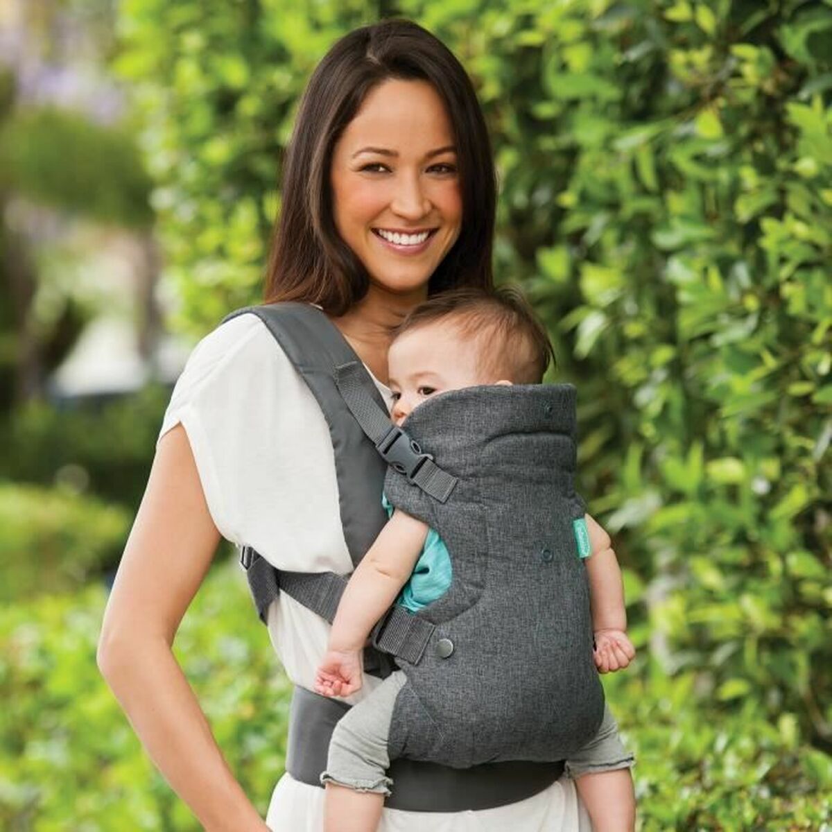 Zaino Porta Bambino Infantino Grigio + 0 Mesi 14,5 kg - Image 6
