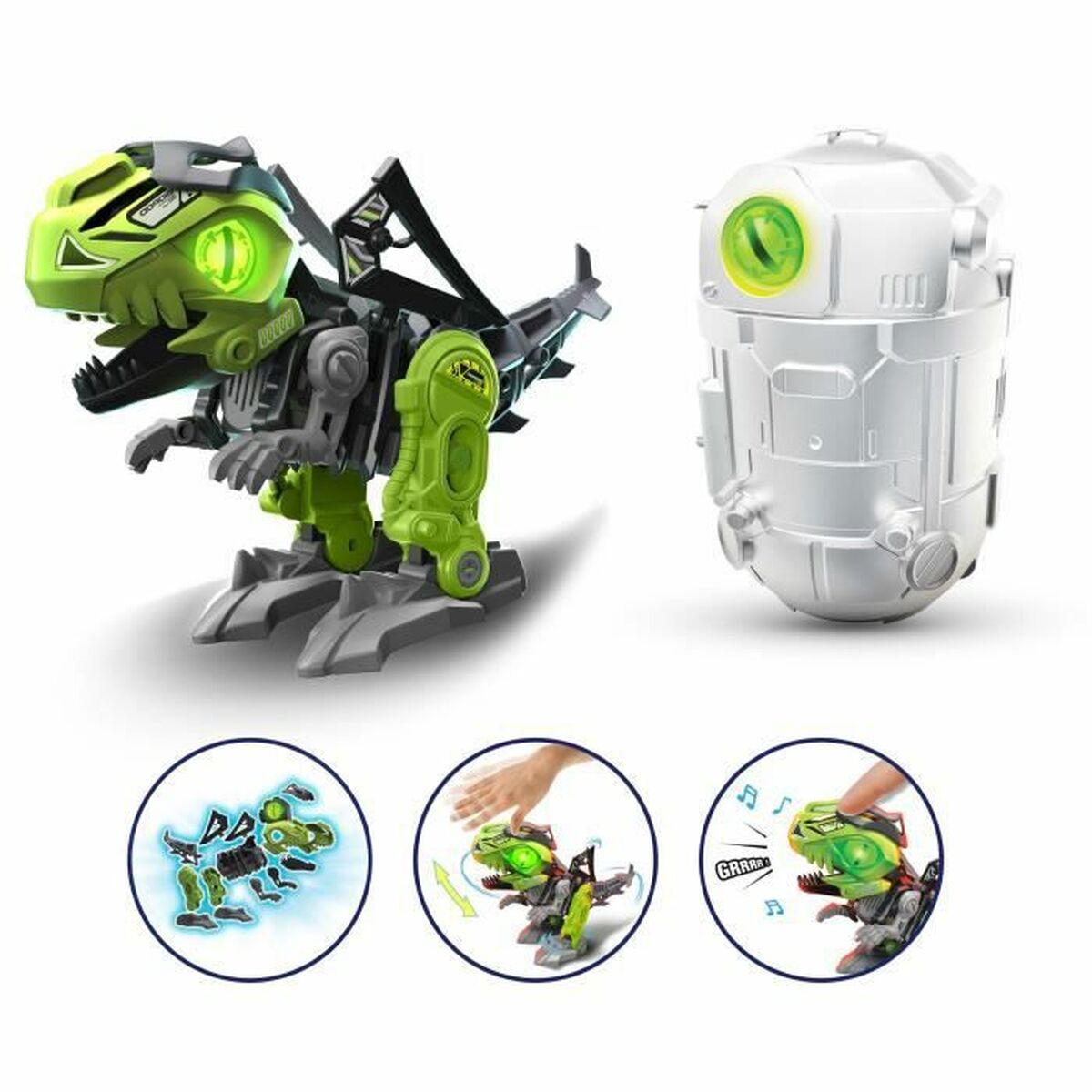 Dinosauro Silverlit Mega Dino Biopod 25 Pezzi 22 cm - Image 4