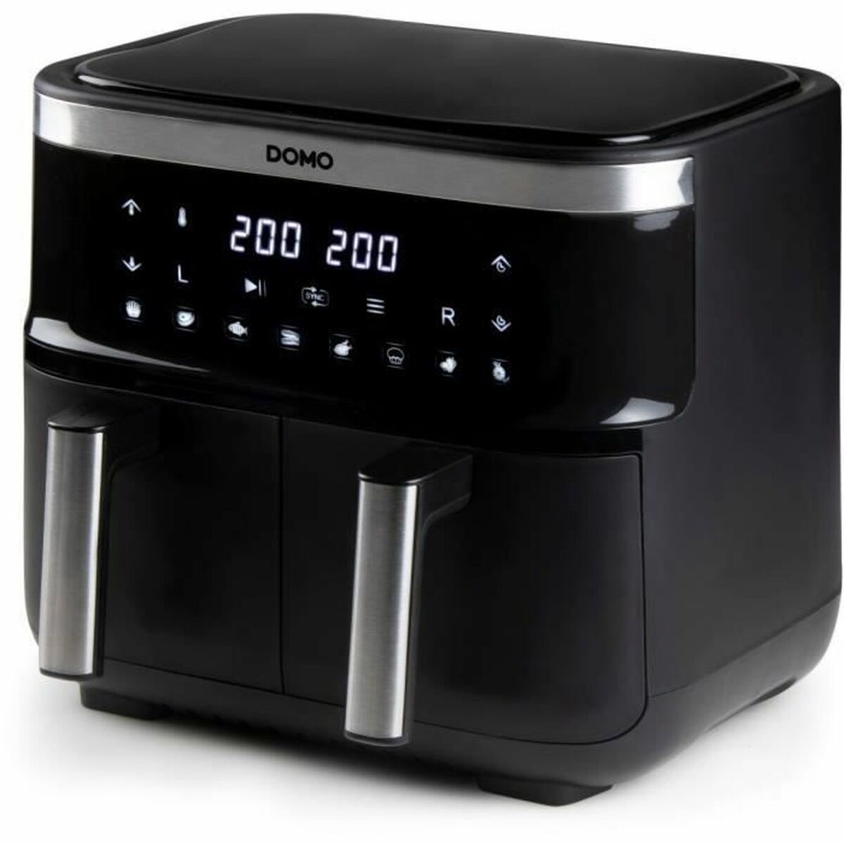 Friggitrice Ad Aria Domo Nero 2850 W 8 L