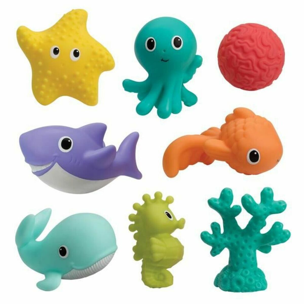 Giocattoli Da Bagno Infantino 8 Pezzi