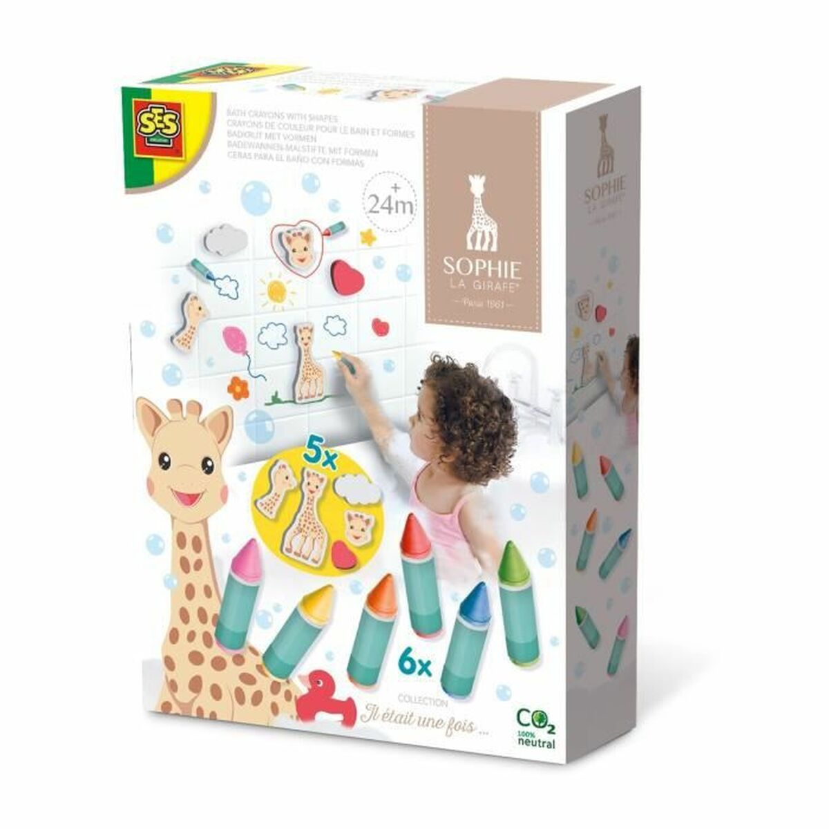 Giocattoli Da Bagno Ses Creative Sophie La Girafe Bagno E Doccia