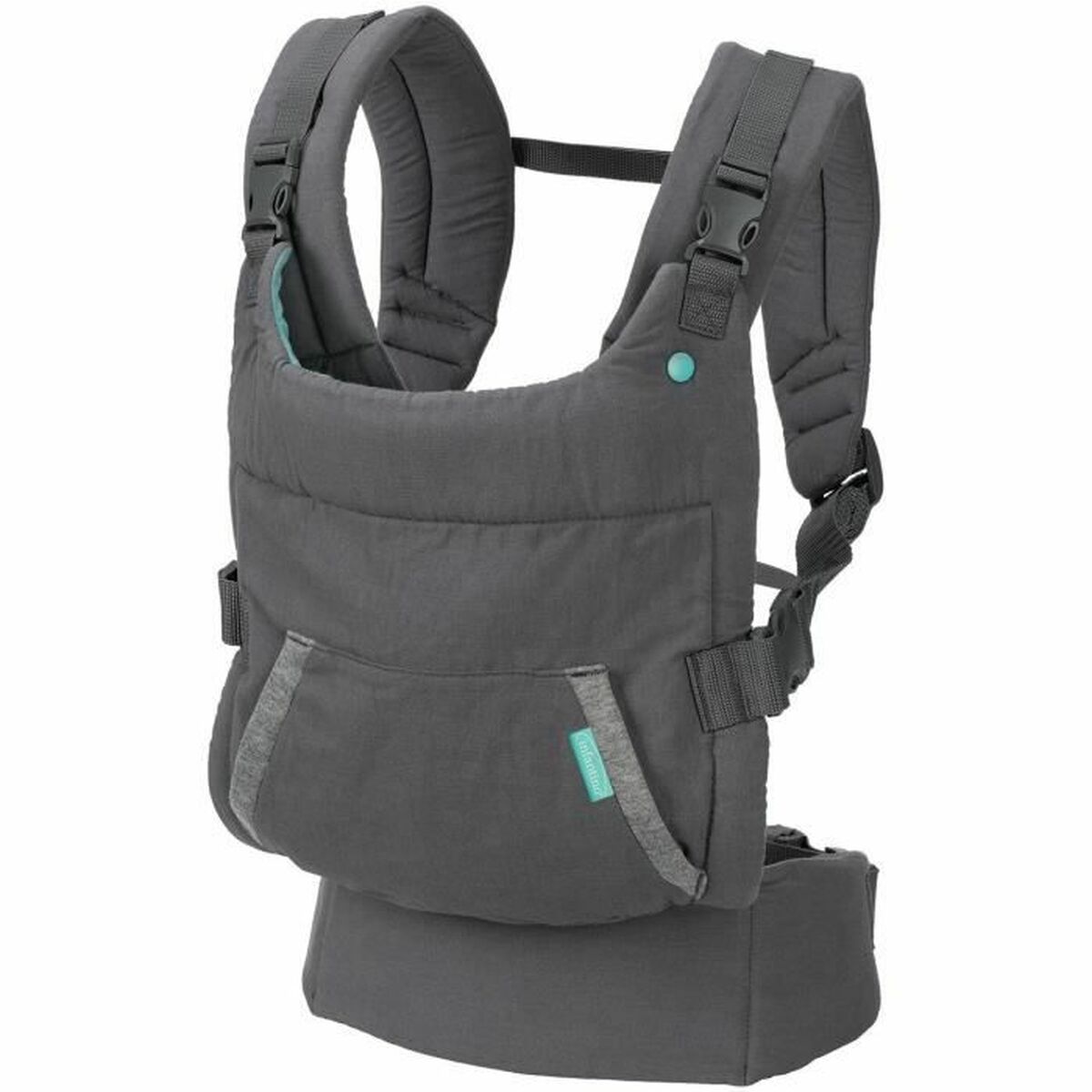 Zaino Porta Bambino Infantino Cuddle Up Bear Grigio + 0 Anni + 0 Mesi