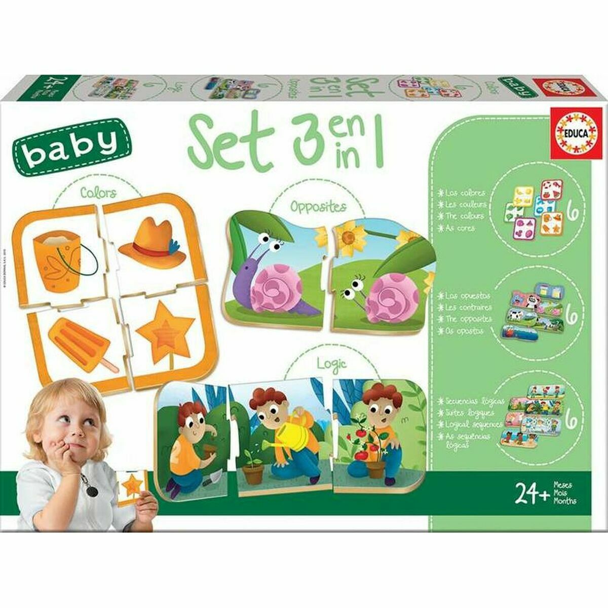 Puzzle Educa 3 In 1